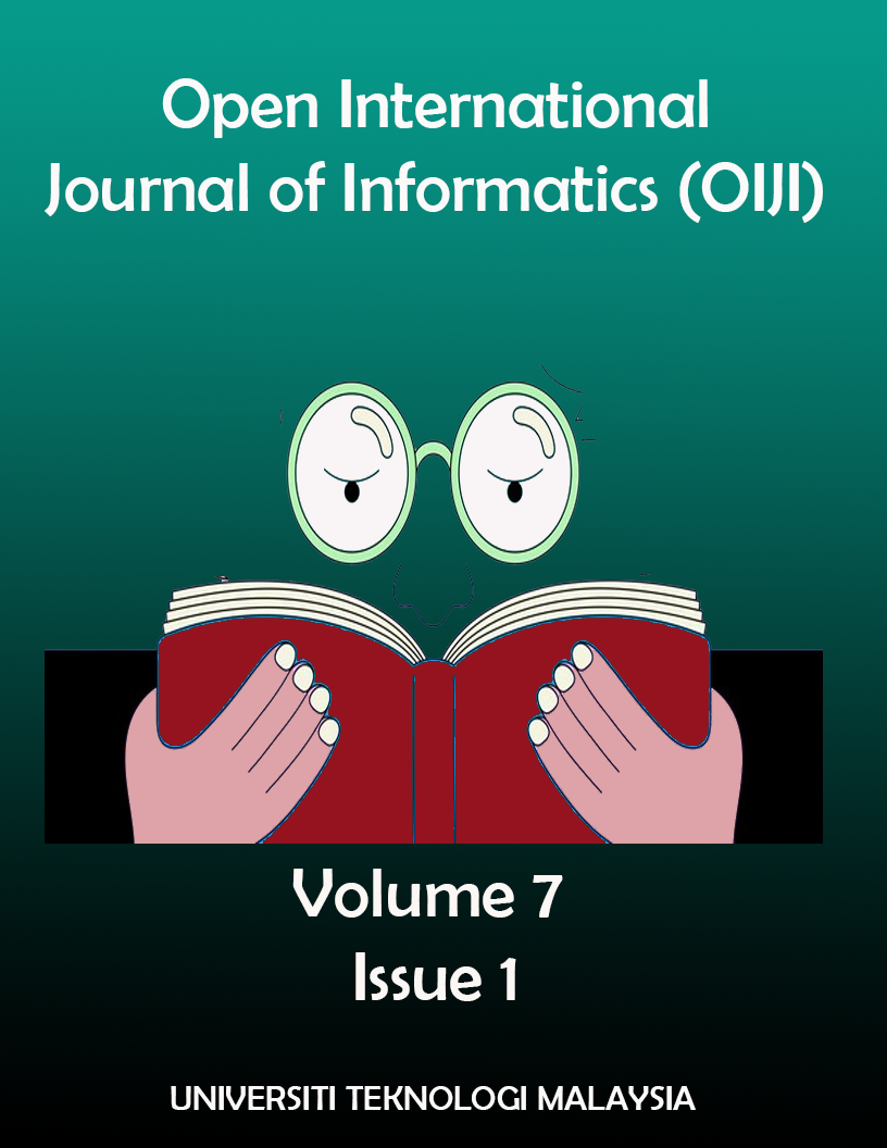 					View Vol. 7 No. 1 (2019): Open International Journal of Informatics (OIJI)
				