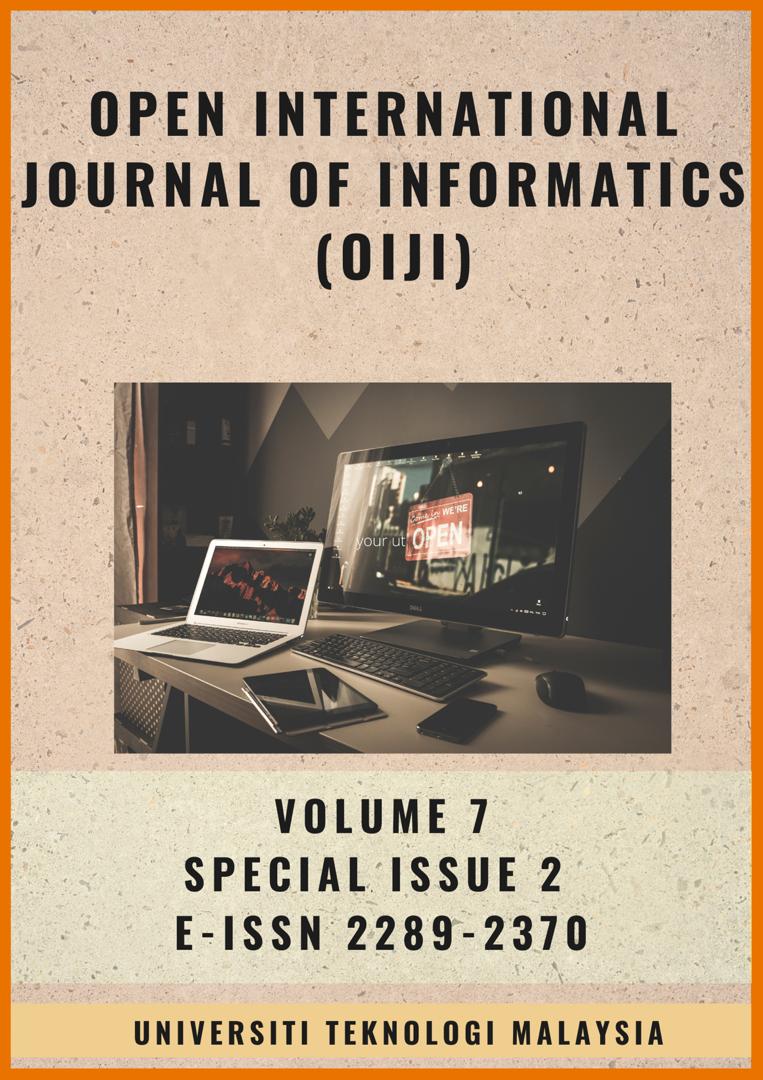					View Vol. 7 No. Special Issue 2 (2019): Open International Journal of Informatics (OIJI): Special Issue 2
				